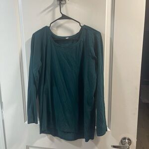 Lululemon No Size Tags PTP 21 Teal Long Sleeve Women's Top